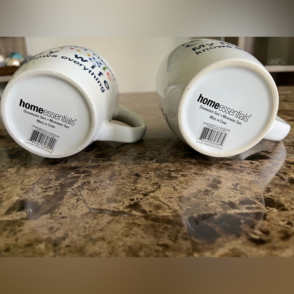Google Themed Home Essentials White Coffee Mug - Ceramic Set - Picture 5 of 5